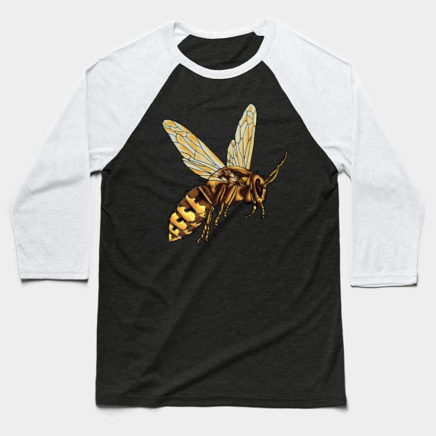 Hornet Baseball T-Shirt by VibeCeramicStudios